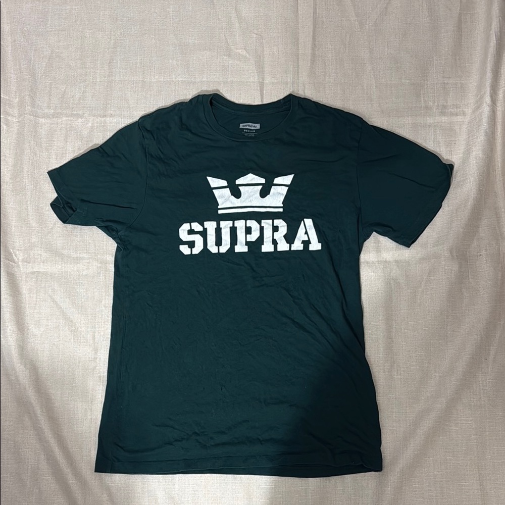 Supra Men's Green T-Shirt